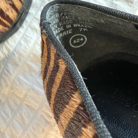 Enzo Angiolini Genuine Leather Animal Print Shoes - Size 7 - Picture 10 of 14